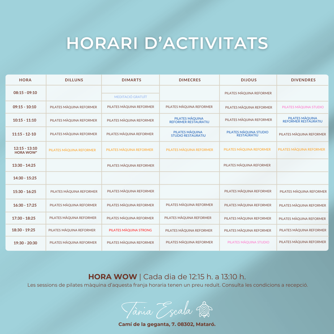 Pilates en Mataró 